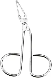 Generic Stainless Steel Eyebrow Tweezers Scissors Style Precision Facial Hair Remover Slanted Design for Easy Eyebrow Shaping and Grooming Suitable for Men and Women