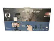 Vivitar Vlogging Kit for Home & Office Smartphones Cameras-Gopro Mount-NEW