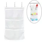 Bathroom Tub Shower Bath Hanging Mesh Organizer Caddy Storage Bag