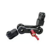 360° Swivel Arm Al Alloy Rotary Ball Head Adapter for GoPro DJI OSMO Camera