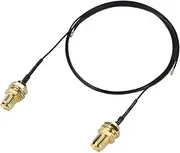 2Pcs IPEX4 Cable,WiFi IPEX4 to RP-SMA Male NGFF/M. 2 Connector Cable Wire Line Cord 31cm