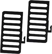 Hohopeti 2pcs Steel Shoe Cabinet Accessories Shoe Shelf Divider Prevents Tipping Entryway Cabinets Organizing