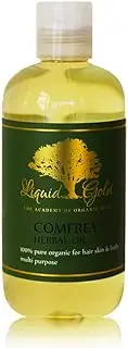 8 Fl.oz Premium Liquid Gold Comfrey Herbal Oil Pure & Organic Skin Hair Nails Health