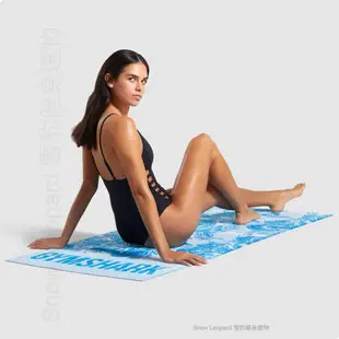 【現貨】英國 GYMSHARK HORIZON BEACH TOWEL 地平線 純棉浴巾 海灘巾- 藍色（雪豹健身）