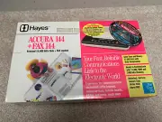 1995 Hayes ACCURA 144 + FAX 144 External Modem 5300AM For PC Brand New Sealed