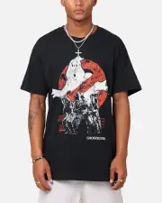 [GOAT CREW] Goat Crew X Ghostbusters Vintage T-shirt Black - Size 2XL 2XL Black