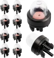 [Eyech] 10Pcs Snap in Primer Bulbs, Carburetor Primer Bulb Replacement for Weedeater, Fuel Primer Bulb for Walbro 188-512 WT-23A WYJ-33