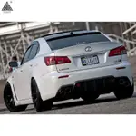 LEXUS-適用凌志IS250尾翼改裝 06-12款IS300/250/350碳纖維大壓尾翼