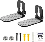 Universal Wall Mount Bracket Fits for Samsung HW-R450 Soundbar, Center Channel Speaker Wall Mount Dual Bracket Holder Stands for Vizio S3820W-CO, Includes Mounting Hardware Kit to Hang Your Soundbar