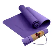 Powertrain TPE Yoga Pilates Exercise Mat 6mm - Lilac