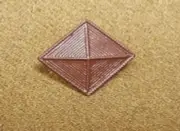 WWI US Army Officer Finance Department Insignia Pins, One Pair