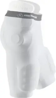 McDavid Girdle 750T Pro 5-Pocket Football Compression Shorts (No Pads) White