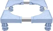 Universal Mobile Base Washing Machine Base with 4 Multi-Functional Heavy Duty Feet Adjustable Base for Adjustable Dryer Washing Machine and Refrigerator