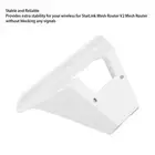 Router Wall Holder Stable ABS Router Protective Wall Mount For Mesh Kit