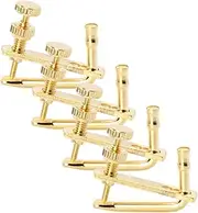UPKOCH 4pcs Professional Violin Fine Tuners Durable Metal String Adjusters for Violins Compact Tuning Tools for Beginners and