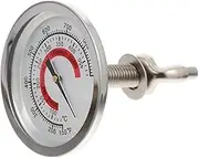 Kisangel Barbecue Temperature Measuring Gauge Alloy Thermostat White Barbecue Digital Food Thermometer