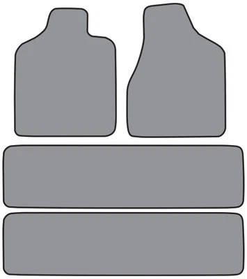 1996-2000 Chrysler Town & Country Van 2pc Fronts & 2 Runners Cutpile Floor Mat (for: Chrysler)
