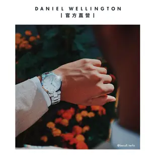 Daniel Wellington 手錶 Iconic Link 36mm/40mm精鋼錶 耀目亮銀(DW00100203 DW00100341)/ 40mm
