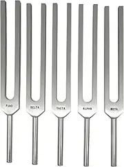Brain Tuner Tuning Fork Set of 5
