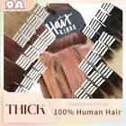 Russian Tape In Real 100% Remy Human Extensions Hair Skin Weft THICK Blonde 24"