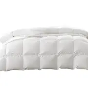 DreamZ Duck Down Feather Quilt 200GSM Duvet Doona Summer King Blanket Bed