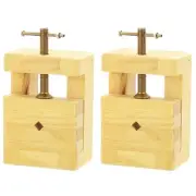 2pcs Wood Carving Clamp Table Bench Adjustable Vise Clamp Seal Carving Hand Tool
