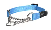 Rogz Control Obedience Non-Slip Dog Collar Turquoise Medium