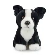 Lil Friends 18cm Border Collie Dog Kids Soft Plush Stuffed Toy 3y+ Black