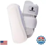 Classic Equine AirWave Classic Splint Boots, Front (White, Small)
