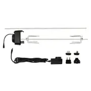 Gravity Series Rotisserie spit Kit for Masterbuilt Smokers