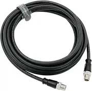 M12-X-Code Ethernet-Cable for Cognex Industrial Camera M12 8 Pin Male X-Code to 8 Pin Male X-Code Shielded Industrial Cord Waterproof Anti-UV 5M