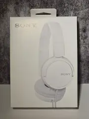 Sony MDR-ZX110 Ear-Pad (On the Ear) Headband Headphones - White New-Sealed (O42)