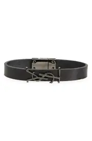 Saint Laurent YSL Leather Bracelet