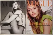2 Vogue Brasil Gigi Hadid Sep 2018/19 NEW
