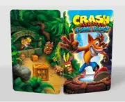 Crash Bandicoot Trilogy Custom made Steelbook for Nintendo switch (No Game) New