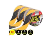 Handy Hardware 3PK Hazard Tape High Visibility Weatherproof 5m x 50mm