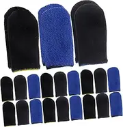 SWOOMEY Gaming Finger Sleeves 30 Pairs Touch Screen Gloves Finger Guard Protectors Breathable
