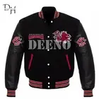New Letterman RARE South Carolina Gamecocks NCAA All Black Varsity Bomber Jacket