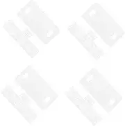 Cabilock 4sets 4sets Curtain Hanging Piece Sliding Door Blinds Slide Door Blinds Replacement Slats Patio Door Blinds Blind Sticks to Open Blinds Repair Parts for Window Blinds PVC 25pcs*4