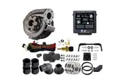 Davies Craig Water Pump Electric EWP80 Combo 12V 80 lpm/21 gpm w/ Controller Remote Inline Mount Natural Aluminium Kit