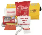 Extreme Safety LV SWITCHBOARD RESCUE KIT Gloves,Hook,Torch,Fire Blanket,Dressing
