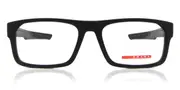 Prada Linea Rossa PS08OV DG01O1 Men's Glasses Black Size 55 - Private Health Rebate - Blue Light Block Available