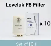 Leveluk F8 Filter for Kangen K8 water Ioniser machine made Set of 10