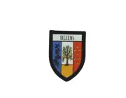Patch printed embroidery souvenir shield crest city travel algeria blida