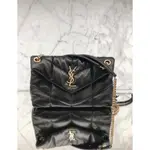 SAINT LAURENT 577476 YSL 小款 LOULOU PUFFER 小羊皮金鍊包