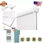 100% Blackout Roller Shade - UV Protection Blinds for Quiet Bedrooms & Offices