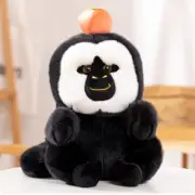 35cm Cartoon Black Monkey Plush Toy Smart Gorilla Stuffed Animal Doll Gift B