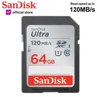 在飛比找蝦皮購物優惠-SANDISK 閃迪 ULTRA SD 卡 SDXC 64G