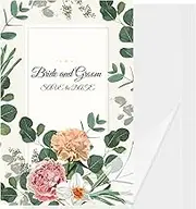 130 Pcs Vellum Translucent Paper 8.5 x 11 inches Tracing Vellum Invitation Paper for Vintage Greeting Card Overlays, Lanterns, Envelope Sketching Crafting Scrapbooking, Journaling (93gsm/63lb)
