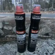 2 L'OREAL MEN EXPERT CARBON PROTECT 4 1 DEODORANT SPRAY 48H 10 Oz / 300 Ml XXL